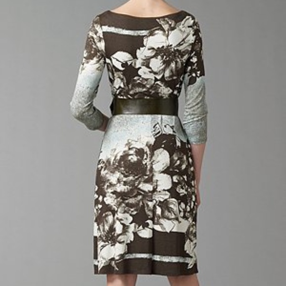 ABS COLLECTION BOATNECK BELTED DRESS - US MEDIUM - Picture 2 of 7